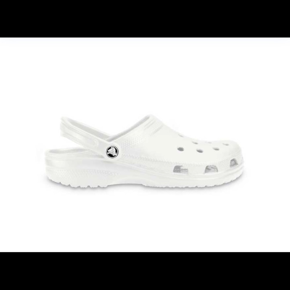 Adult White Crocs M11/W13